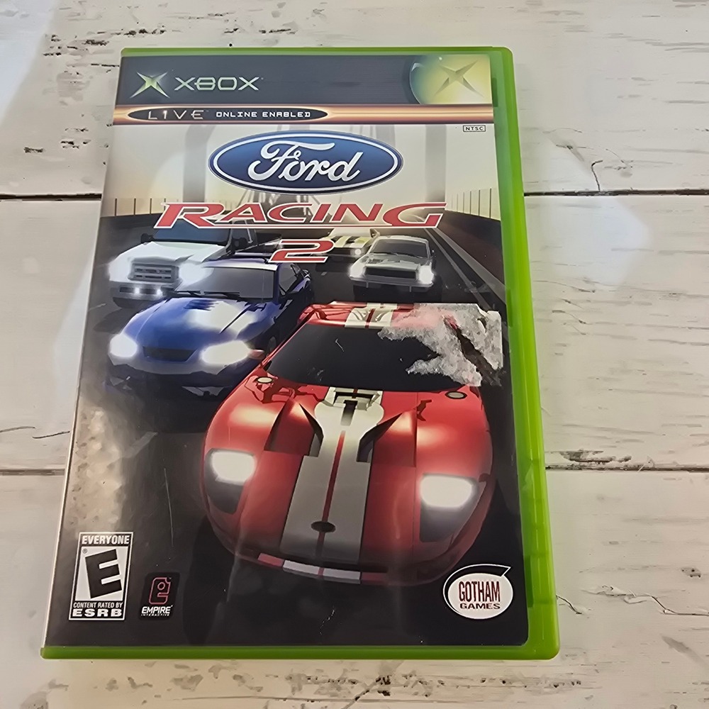 Ford Racing 2 Original Xbox Game Complete with Manual NTSC Gotham Games